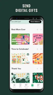 Starbucks Turkey android App screenshot 1